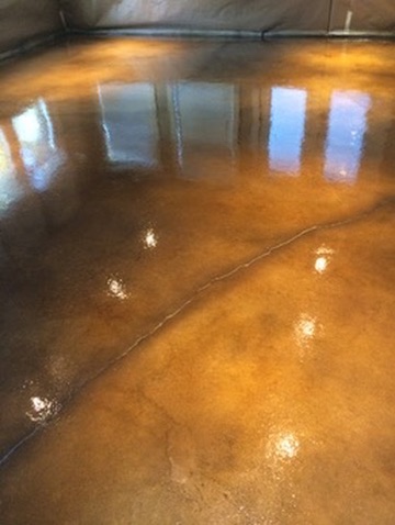 Custom Stained Concrete