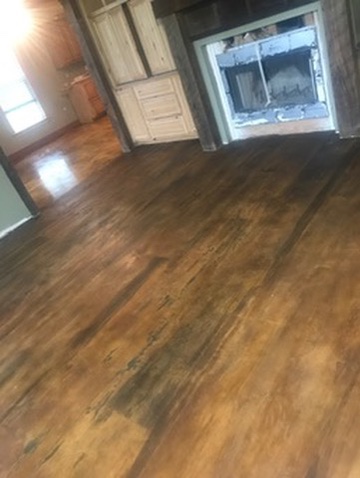 Woodlook Concrete Overlay